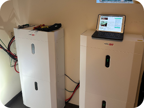 installatie thuisbatterij