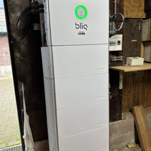 installatie bliq 8kw/25kwh stroom loods