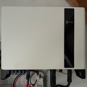 installatie omvormer solis goes stroom loods