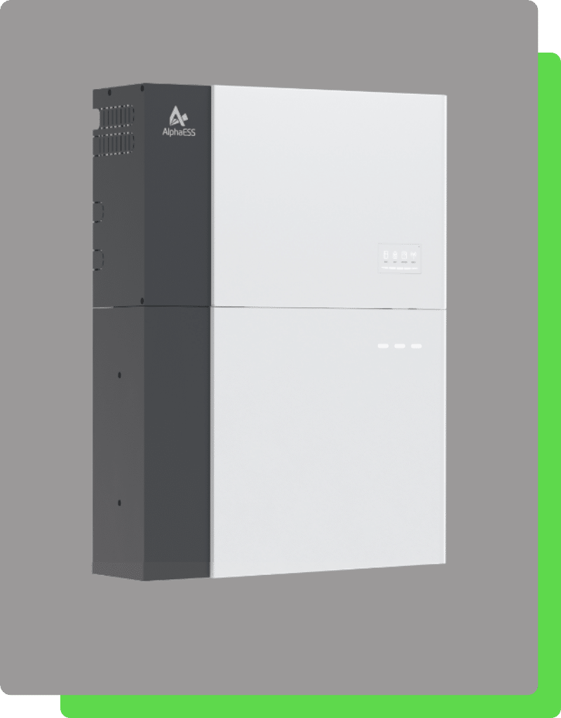 AlphaESS thuisbatterij 5kw 3.8kWh 1fase stroomloods