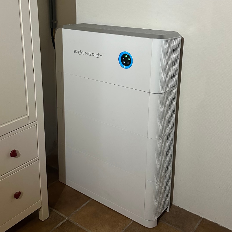 sigenergy thuisbatterij stroomloods