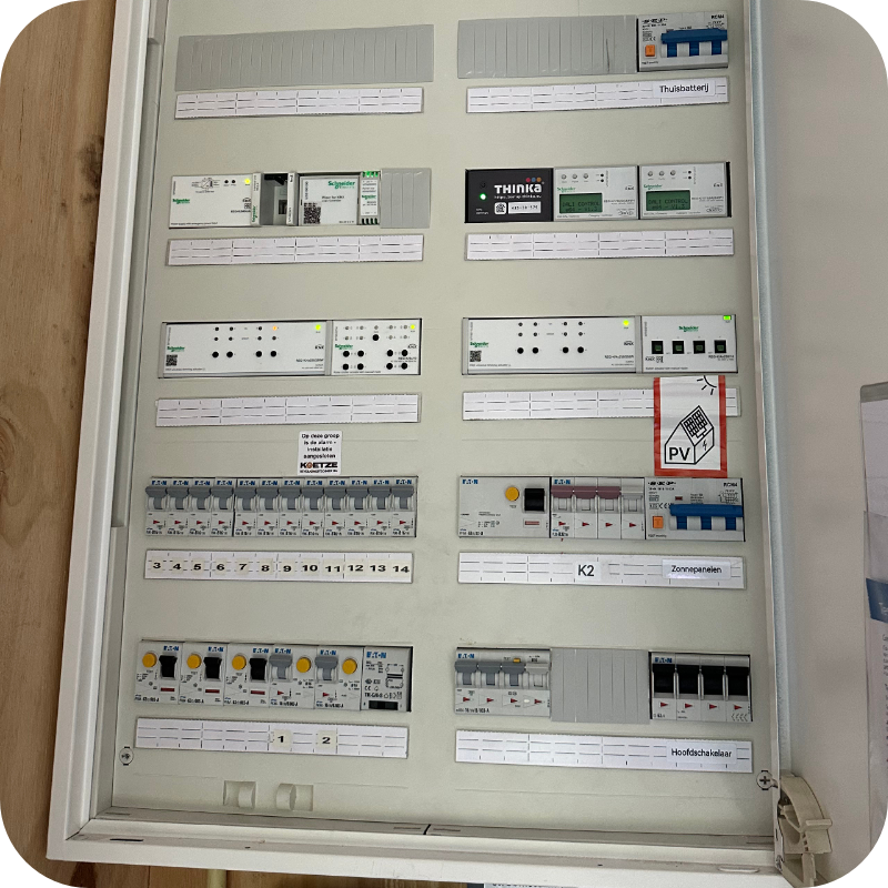 3 fase groepenkast stroom loods installatie huizen