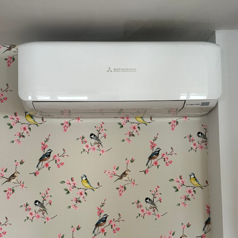 installatie mitsubishi airco weesp stroom loods