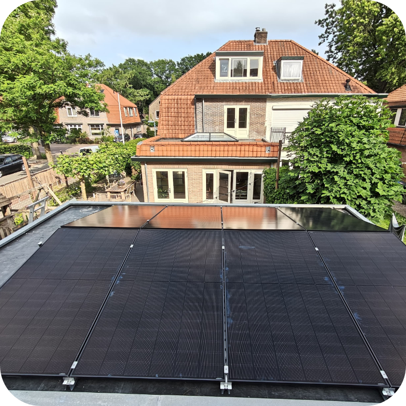invloed van zonnepanelen op je energielabel stroom loods installatie