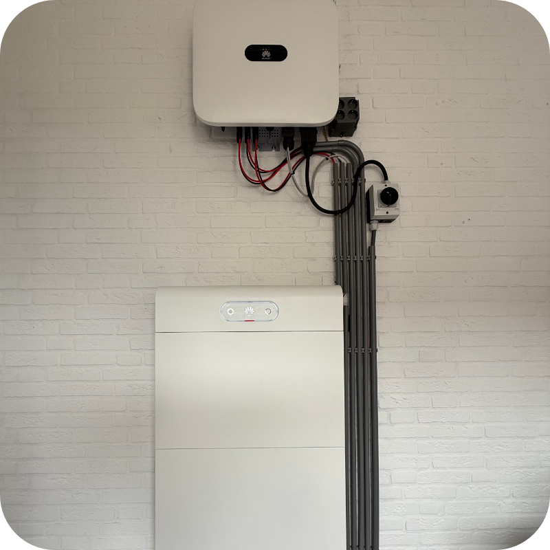 thuisbatterij huawei installatie