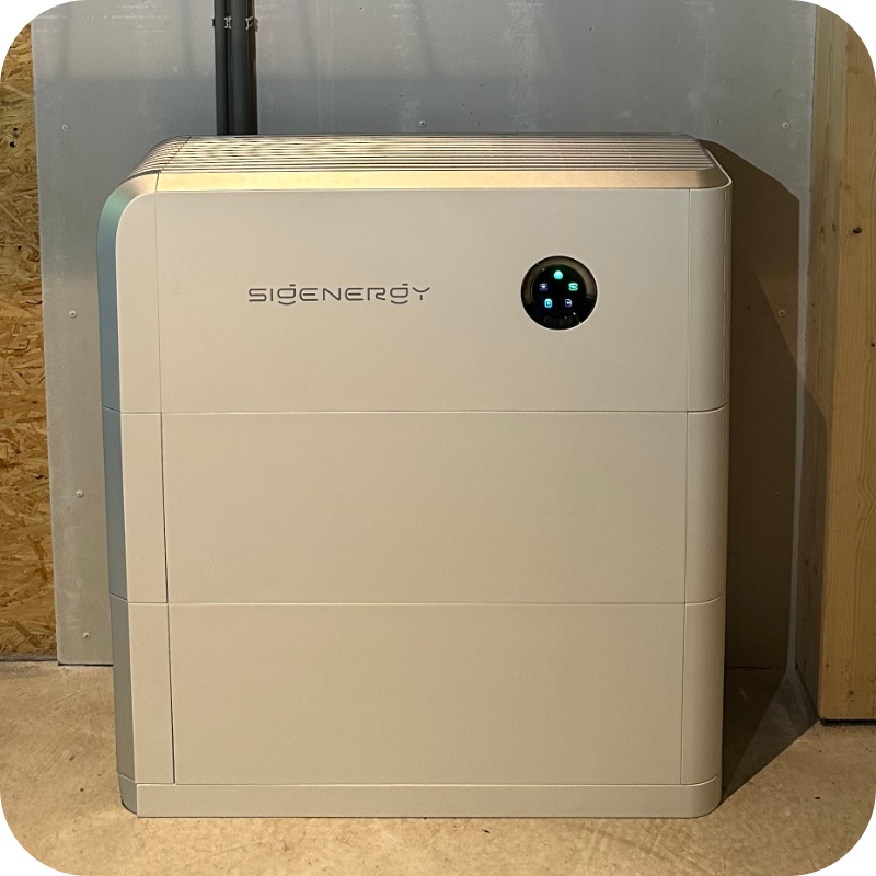 thuisbatterij sigenergy installatie stroomloods