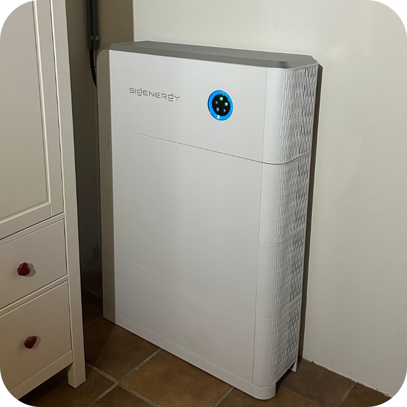 installatie thuisbatterij sigenergy stroomloods