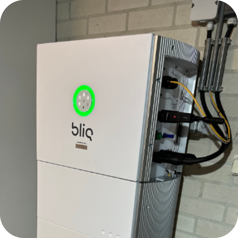 thuisbatterij weesp stroom loods