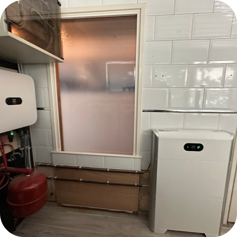 thuisbatterij weesp installatie stroomloods