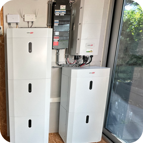 solaredge stroom loods