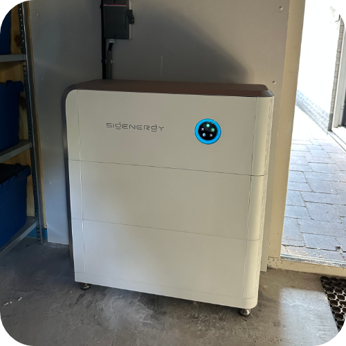 sigenergy thuisbatterij stroom loods